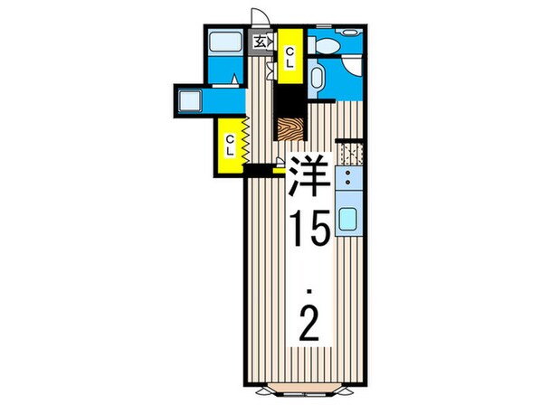 ダイユー43番館の物件間取画像